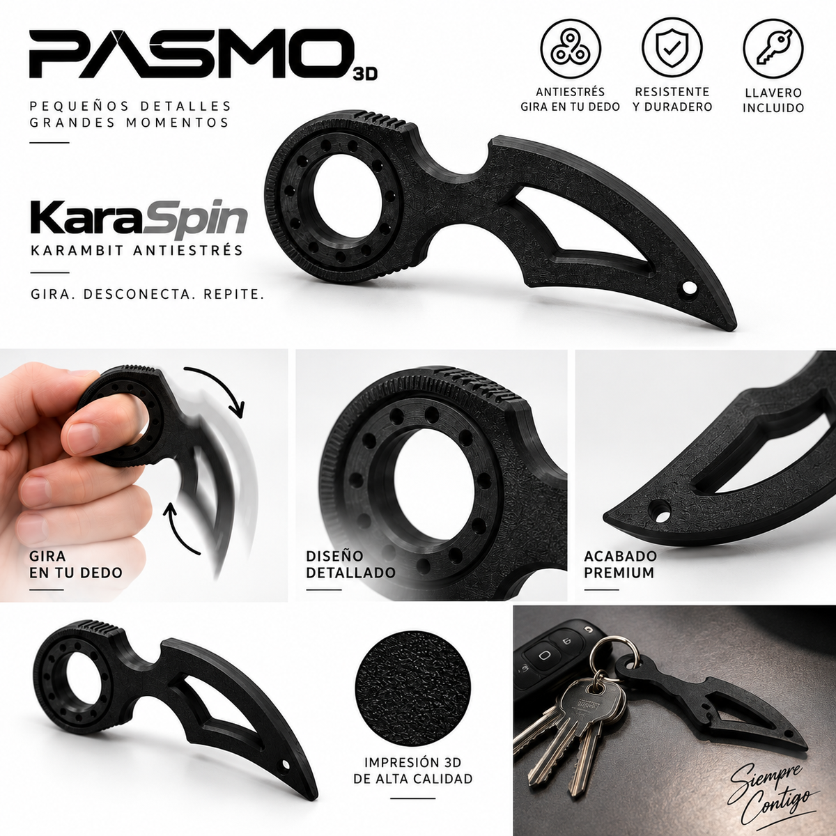 KaraSpin – Karambit Antiestrés